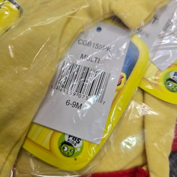 Curious George Bodysuits 2-Pack Baby Unisex 0-3M or 6-9M NWT Cartoon Monkey - Picture 6 of 7